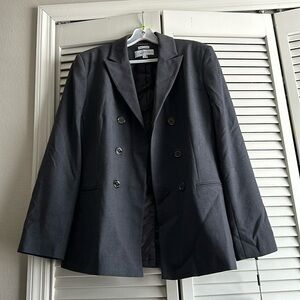 Women’s Calvin Klein blazer pants set / Size 8 / Dark grey
